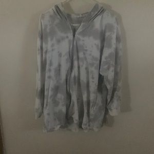 Grey Tie-Dye hoodie